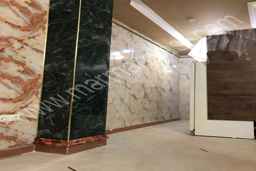 نمای سالن اجرایی و ستون
